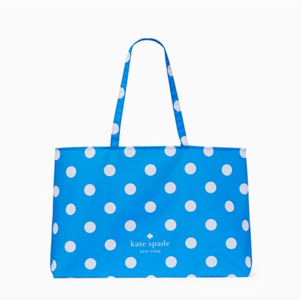 KATE SPADE POLKA DOT TOTE! BRAND NEW WITH TAGS! NWT!! STILL IN PACKAGING!!